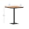 Flash Furniture 32in Square Faux Teak Bar Height Poly Slat Table XU-HW1045-3232-GG - alternate 10